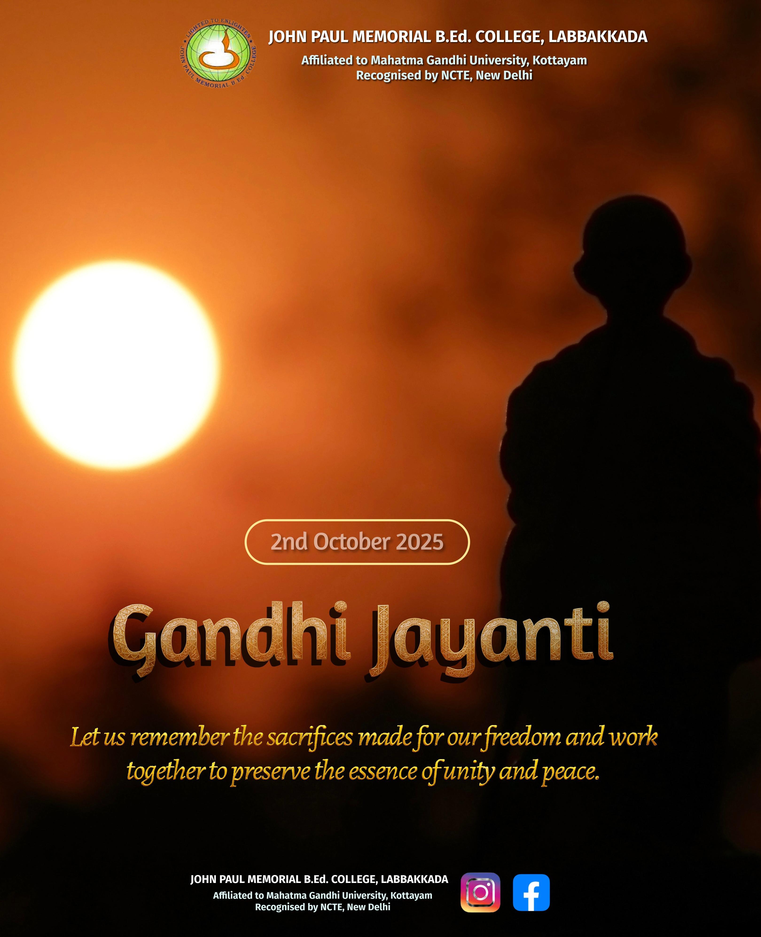 Gandhi Jayanti 